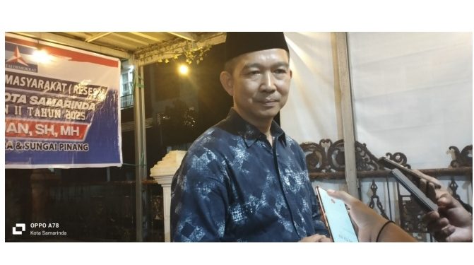 Komitmen H. Viktor Yuan di Reses Sungai Pinang: Tindak Lanjut Aspirasi Warga Jadi Prioritas