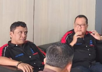Audensi Ke Kejaksaan Tinggi Kaltim, LSM Guntur Laporkan Kerusakan Lingkungan di Mentawir