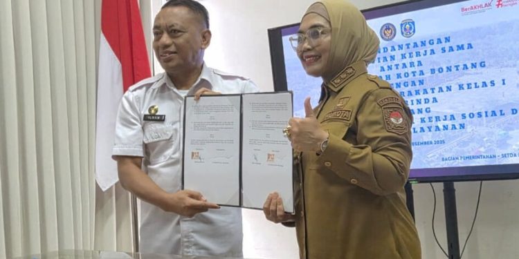 Bapas Samarinda–Pemkot Bontang Teken PKS, Perkuat Penerapan Pidana Kerja Sosial dan Pelayanan Masyarakat